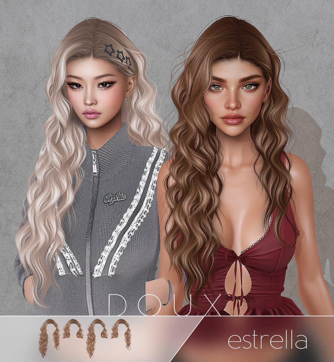 Прическа Estrella Hairstyle